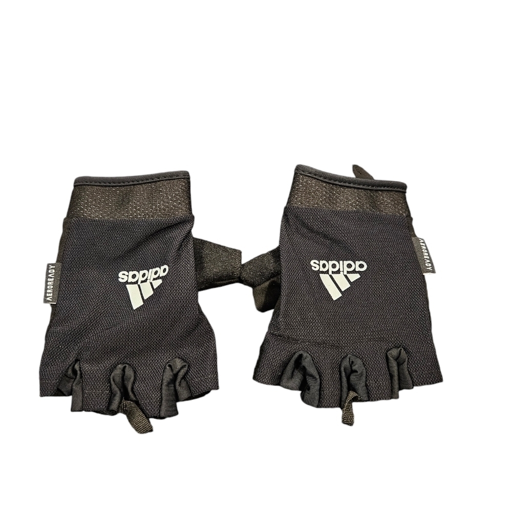 Woman's Adidas Aeroready Ajustable workout gloves XL NWOT - Picture 2 of 5